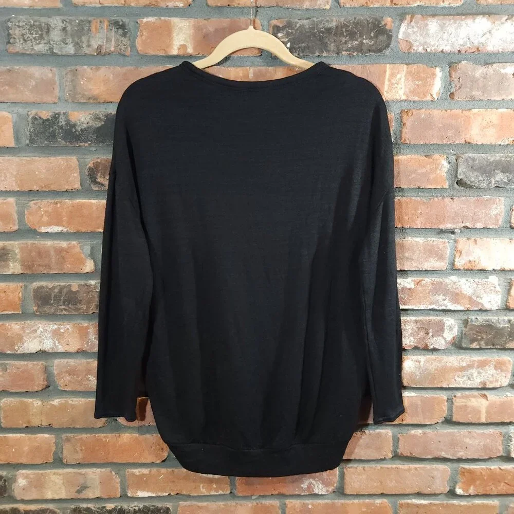 Wilfred Free Aritzia Lightweight Hi-lo Crewneck Sweater Minimalist Women's XS